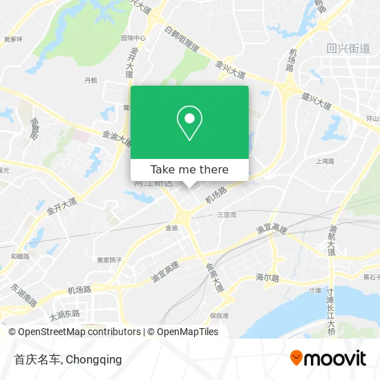 首庆名车 map