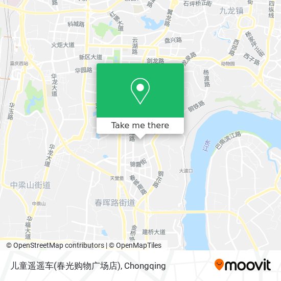 儿童遥遥车(春光购物广场店) map