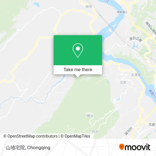 山地宅院 map