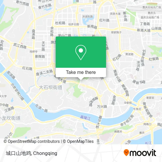 城口山地鸡 map