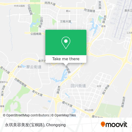 永琪美容美发(宝桐路) map