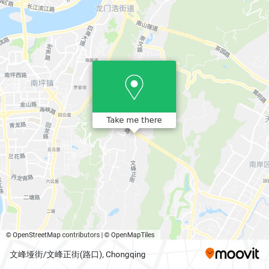 文峰垭街/文峰正街(路口) map