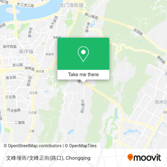 文峰垭街/文峰正街(路口) map