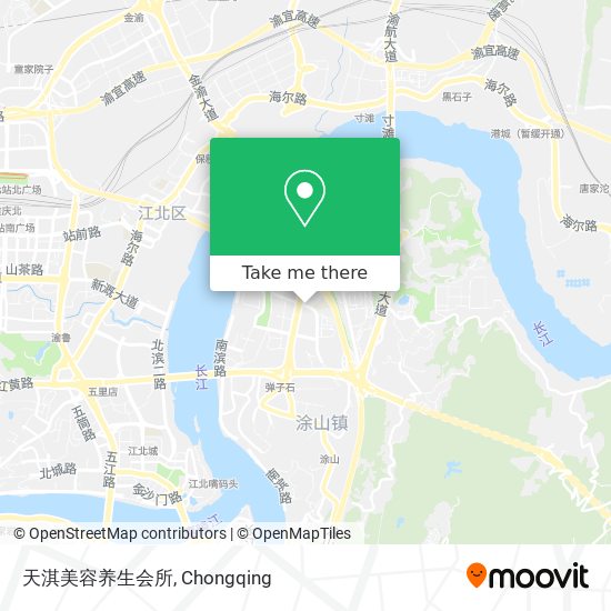 天淇美容养生会所 map