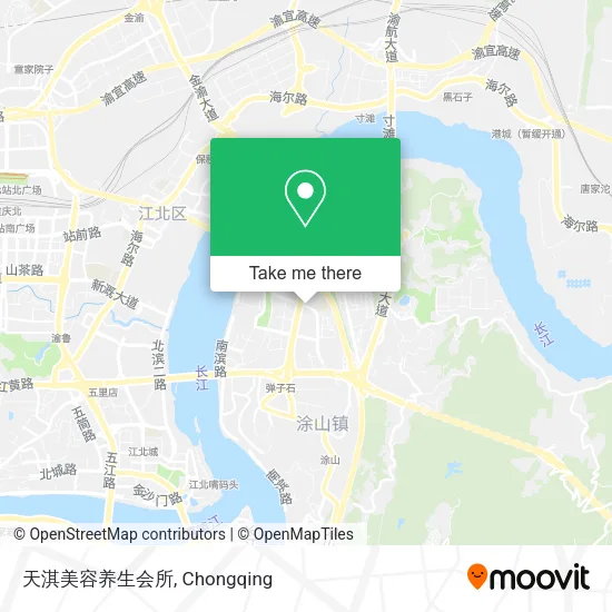 天淇美容养生会所 map