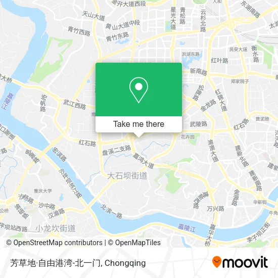 芳草地·自由港湾-北一门 map