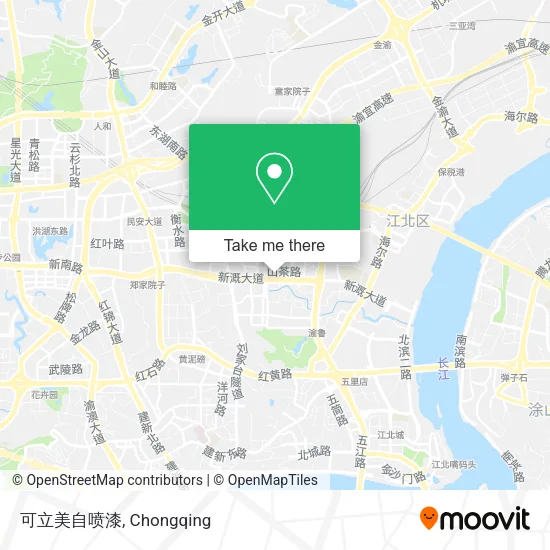 可立美自喷漆 map