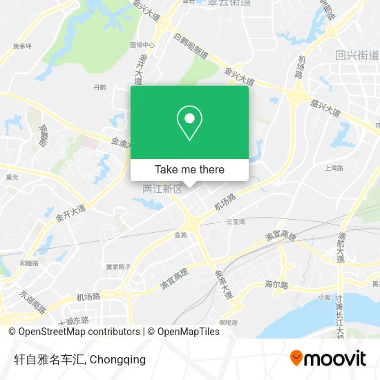 轩自雅名车汇 map