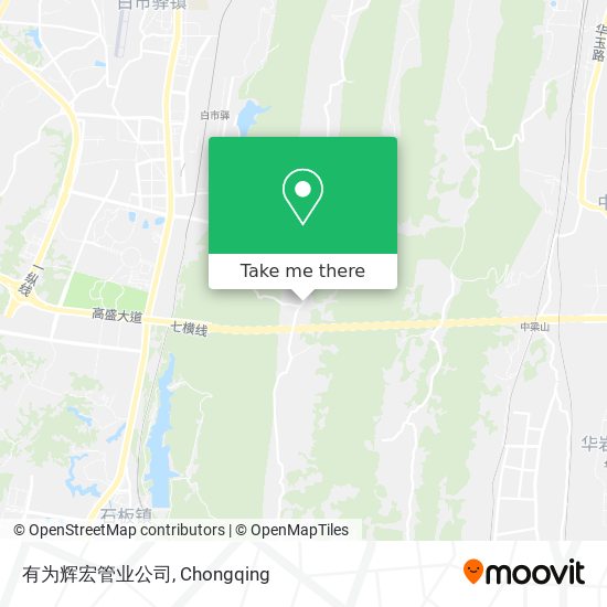 有为辉宏管业公司 map