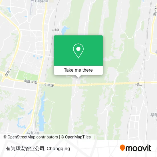 有为辉宏管业公司 map