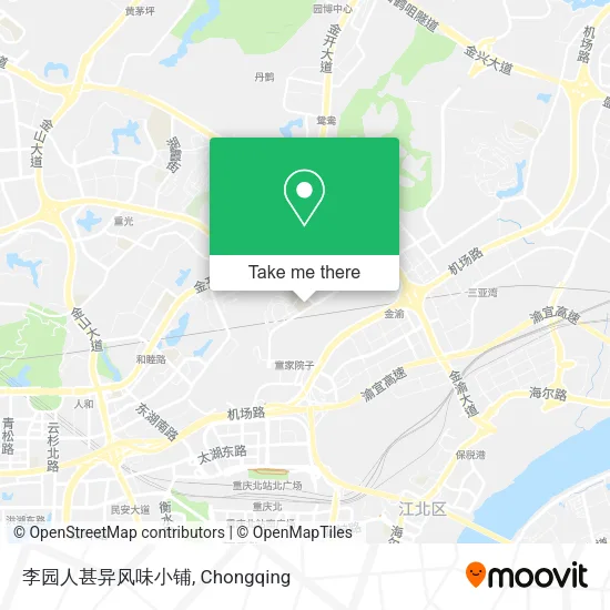 李园人甚异风味小铺 map