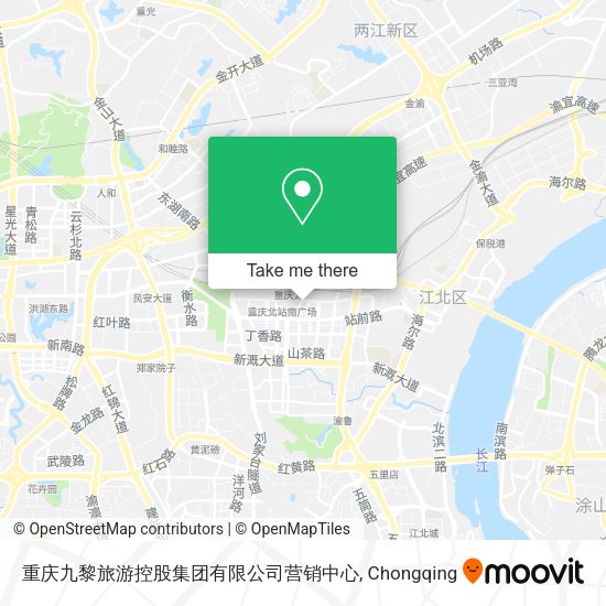 重庆九黎旅游控股集团有限公司营销中心 map