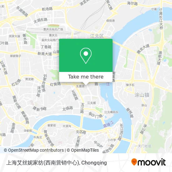 上海艾丝妮家纺(西南营销中心) map