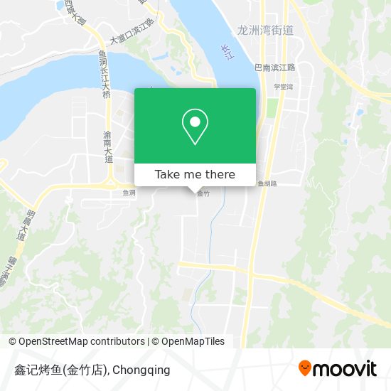 鑫记烤鱼(金竹店) map