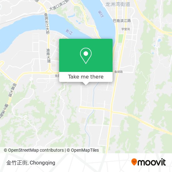 金竹正街 map