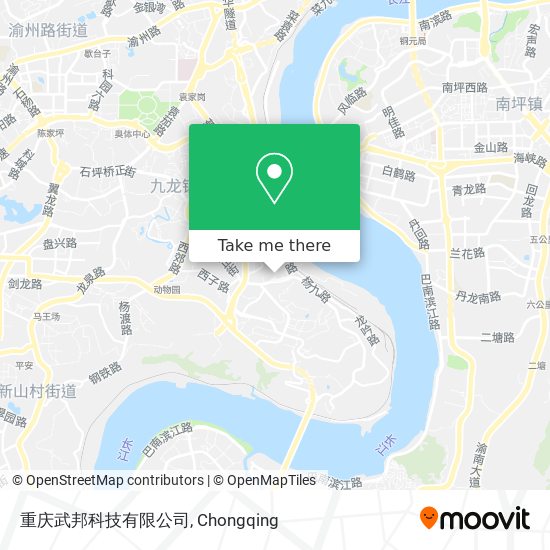 重庆武邦科技有限公司 map