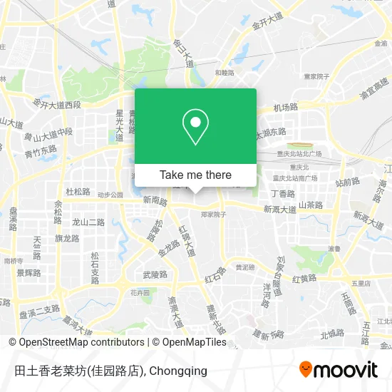 田土香老菜坊(佳园路店) map