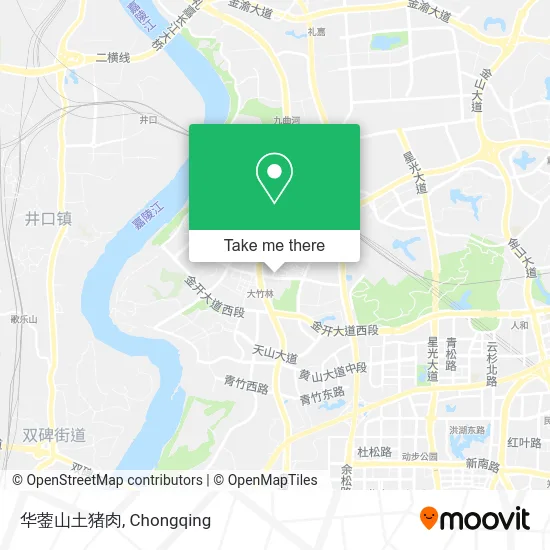 华蓥山土猪肉 map