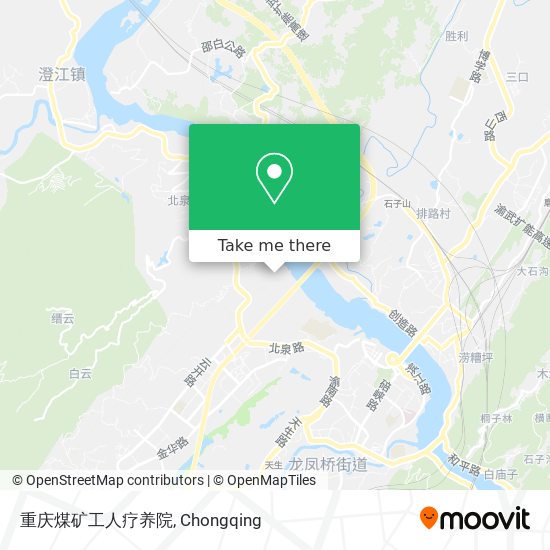 重庆煤矿工人疗养院 map