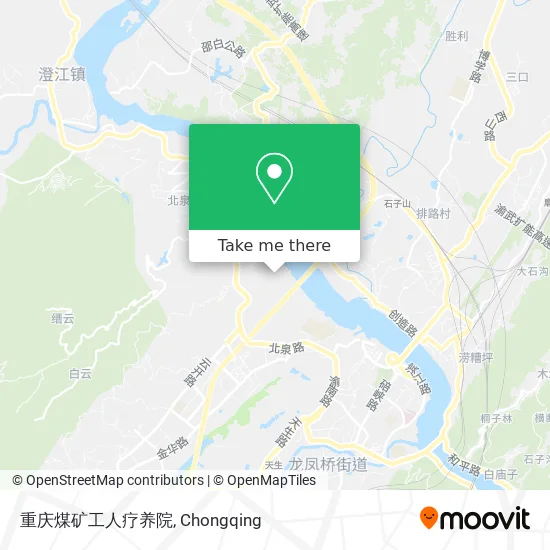 重庆煤矿工人疗养院 map