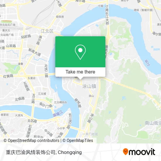 重庆巴渝风情装饰公司 map