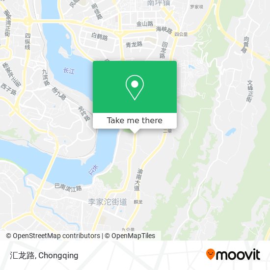 汇龙路 map