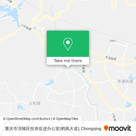 重庆市涪陵区投资促进办公室(鹤凤大道) map