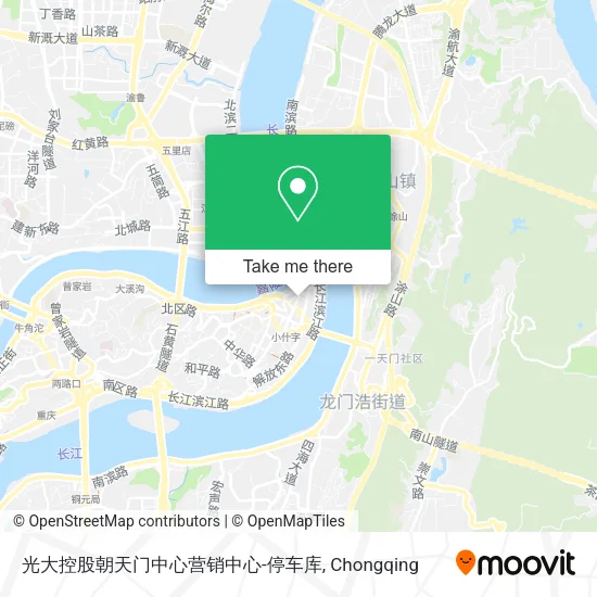 光大控股朝天门中心营销中心-停车库 map