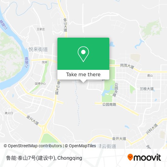 鲁能·泰山7号(建设中) map