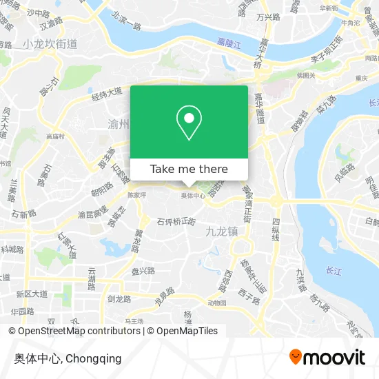 奥体中心 map