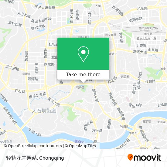 轻轨花卉园站 map