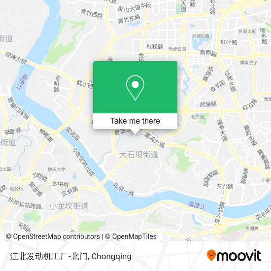 江北发动机工厂-北门 map