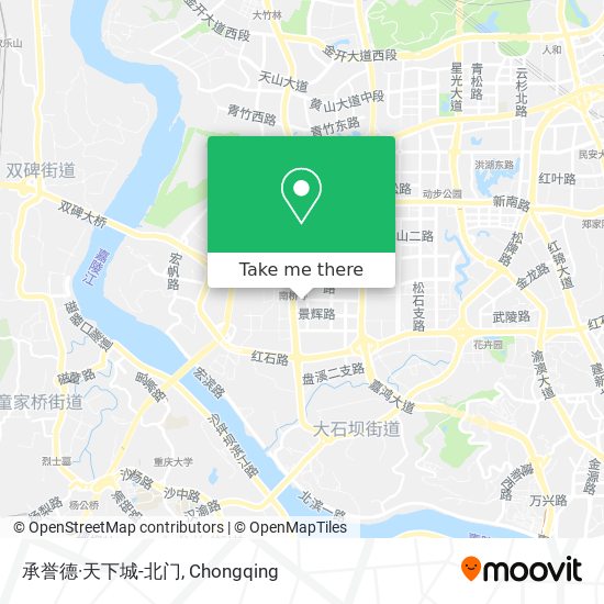 承誉德·天下城-北门 map