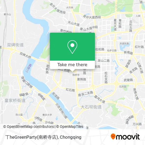 丅heGreenParty(南桥寺店) map