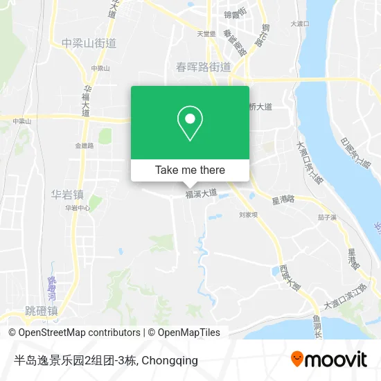 半岛逸景乐园2组团-3栋 map