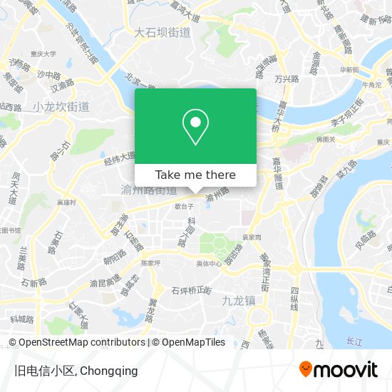 旧电信小区 map