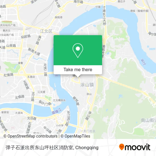 弹子石派出所东山坪社区消防室 map