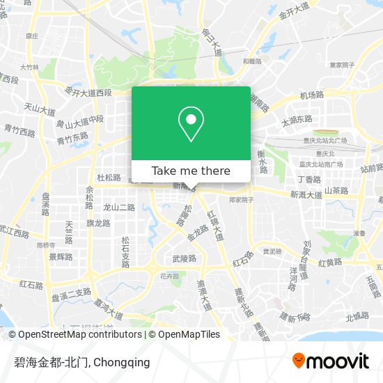 碧海金都-北门 map