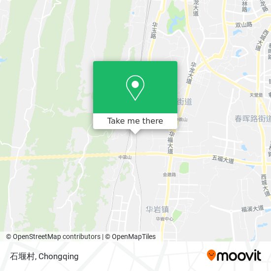 石堰村 map