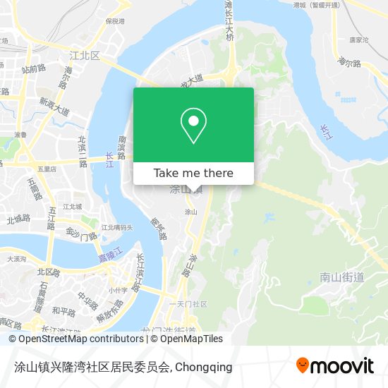 涂山镇兴隆湾社区居民委员会 map