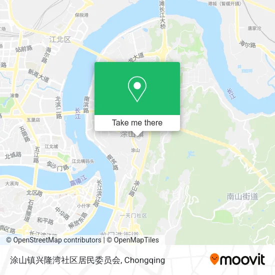涂山镇兴隆湾社区居民委员会 map