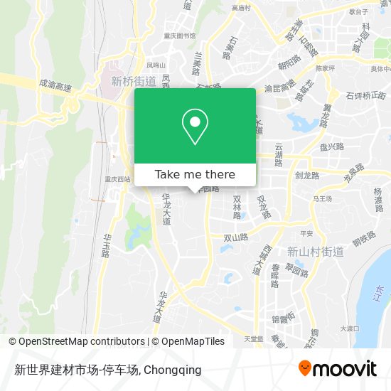 新世界建材市场-停车场 map