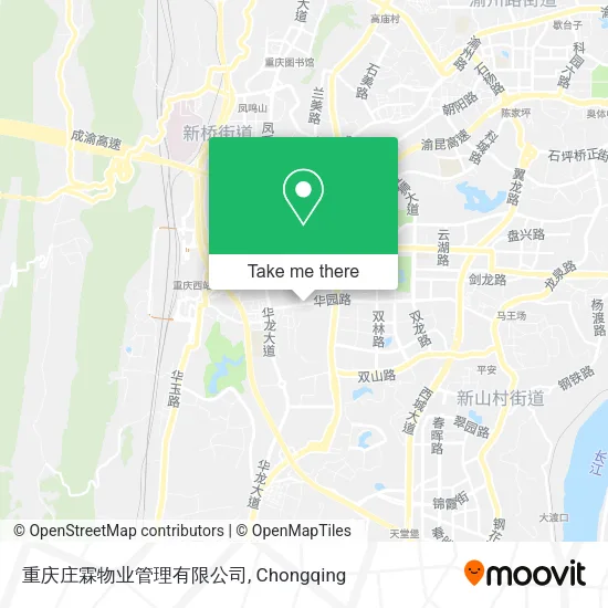 重庆庄霖物业管理有限公司 map