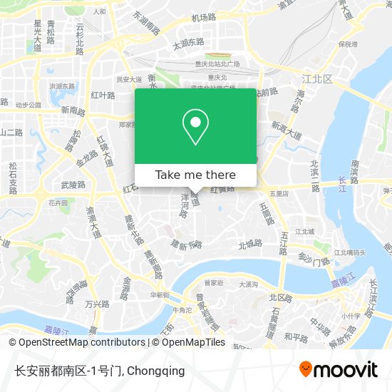 长安丽都南区-1号门 map