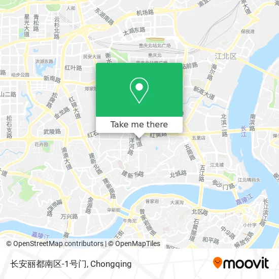 长安丽都南区-1号门 map