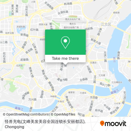 怪兽充电(文峰美发美容全国连锁长安丽都店) map