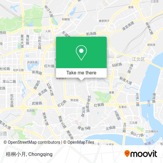梧桐小月 map