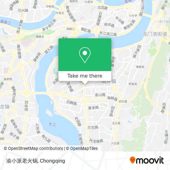 渝小派老火锅 map