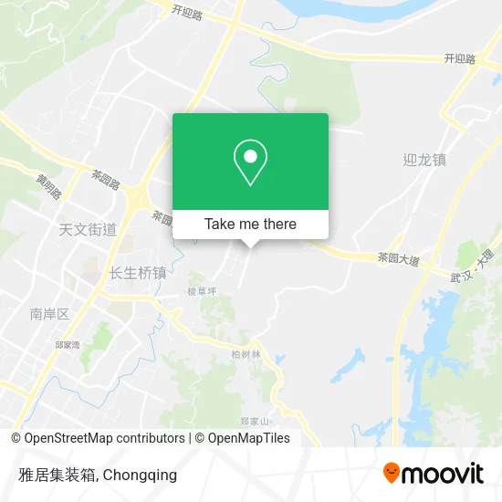 雅居集装箱 map