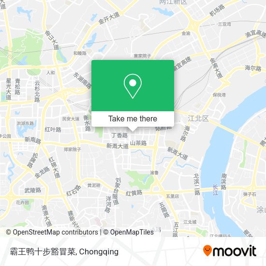 霸王鸭十步豁冒菜 map